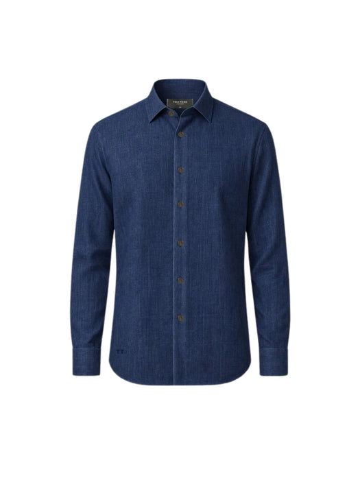 Classic Shirt PABLO TERRALINENINDIGO TRUE TRIBE 