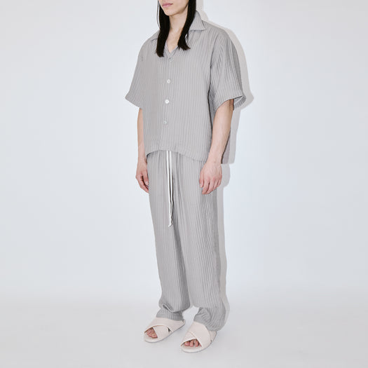 Saulo AirCloud Taupe Cuban Shirt SAULO AIRCLOUDTAUPE TRUE TRIBE 