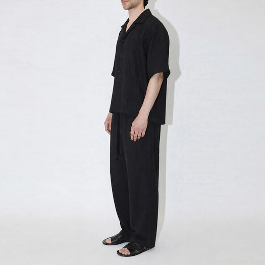 AirCloud Cuban Shirt SAULO AIRCLOUD BLACK TRUE TRIBE 
