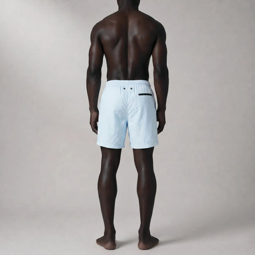 AquaSilk Sky Blue Classic Swim Shorts SHORT SKY BLUE TRUE TRIBE 