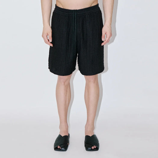 AirCloud Black Cotton Lounge Shorts SMOOTH AIRCLOUDTAUPE TRUE TRIBE 