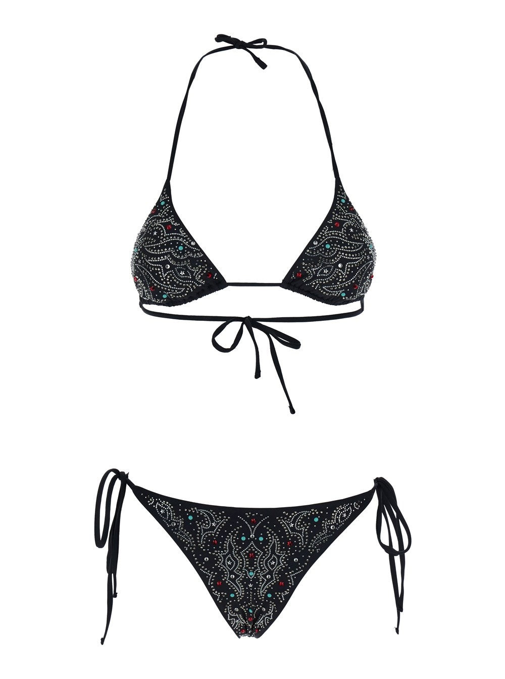 Triangle and Self Tie Slip BI002ABLK  VENUJA 