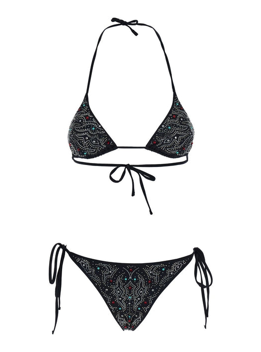 Triangle and Self Tie Slip BI002ABLK  VENUJA 