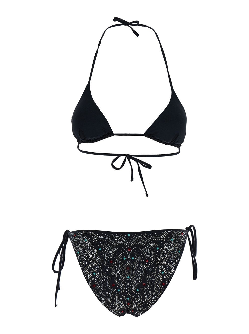 Triangle and Self Tie Slip BI002ABLK  VENUJA 