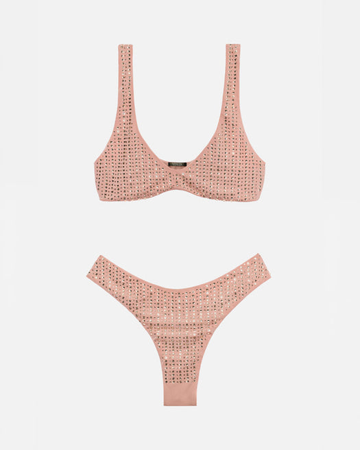 BRASSIERE AND BRAZILIAN SET BI005BCRB  VENUJA 