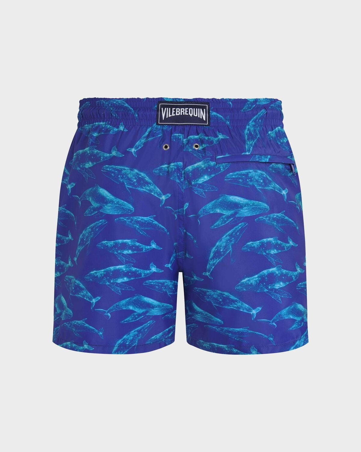 Men Ultra-light and packable Swim Shorts Sparkling Whales 26163795 620V VILEBREQUIN 