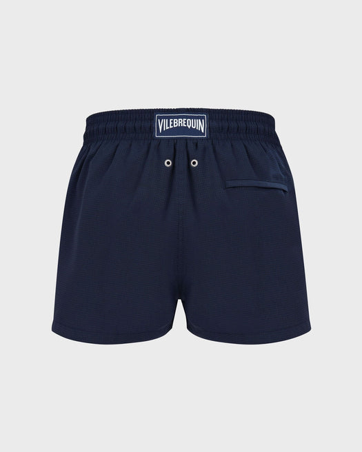 Men Short Ultrafine Merino Wool Swimwear Micro Carreaux 26163812 390V VILEBREQUIN 