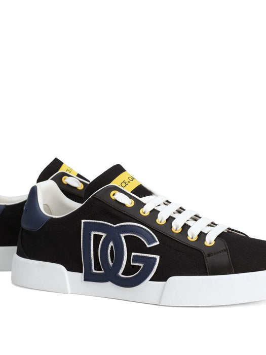 Portofino logo-embellished low-top sneakers CS2343 AE6298F701 DOLCE & GABBANA 
