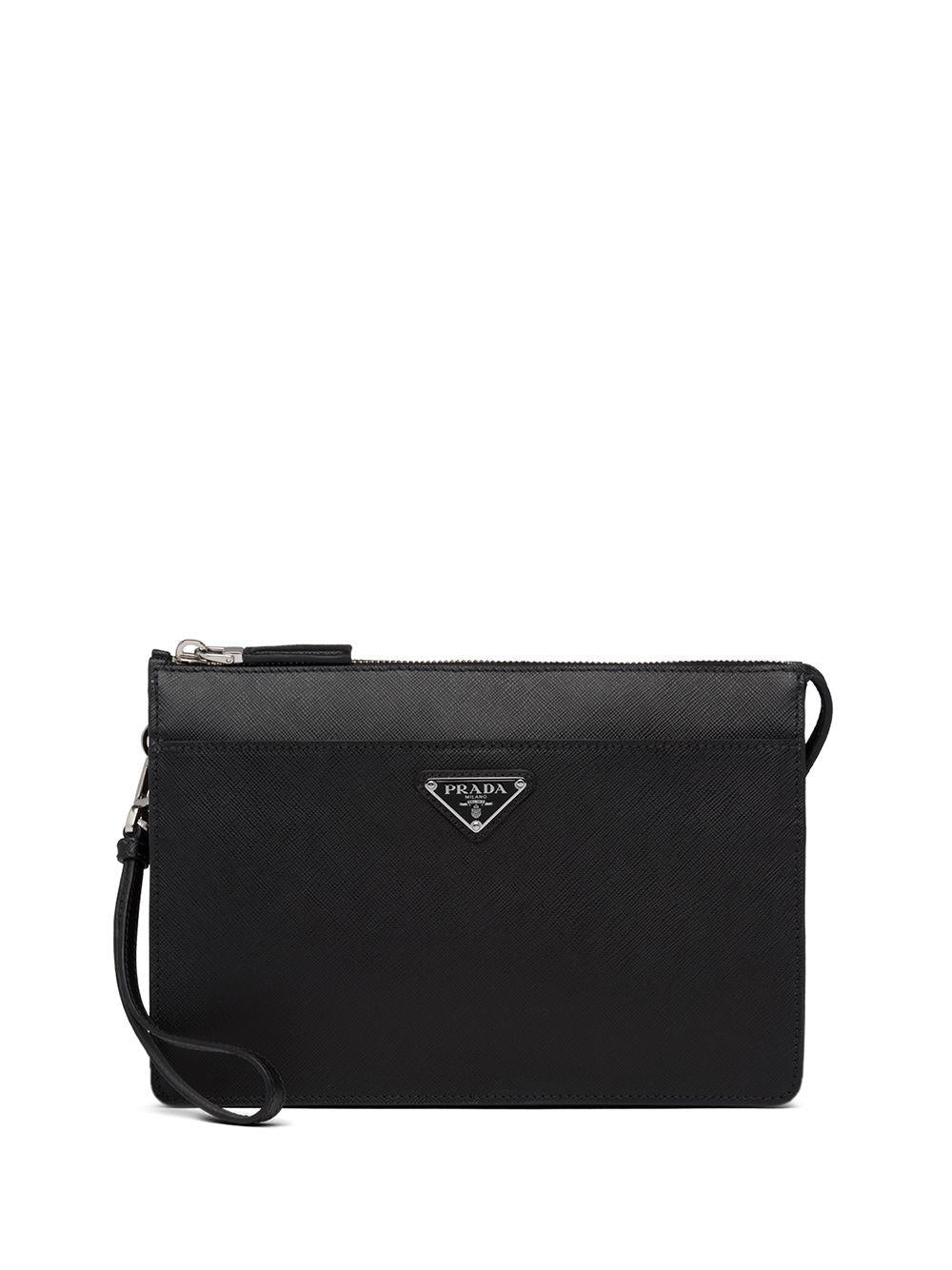logo clutch bag 2VF032 V OOI 9Z2F0002 PRADA 