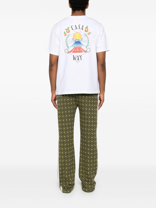 Casa Way T-shirt MPF25-JTS-001-08 CASA WAY MOUNTAIN CASABLANCA 
