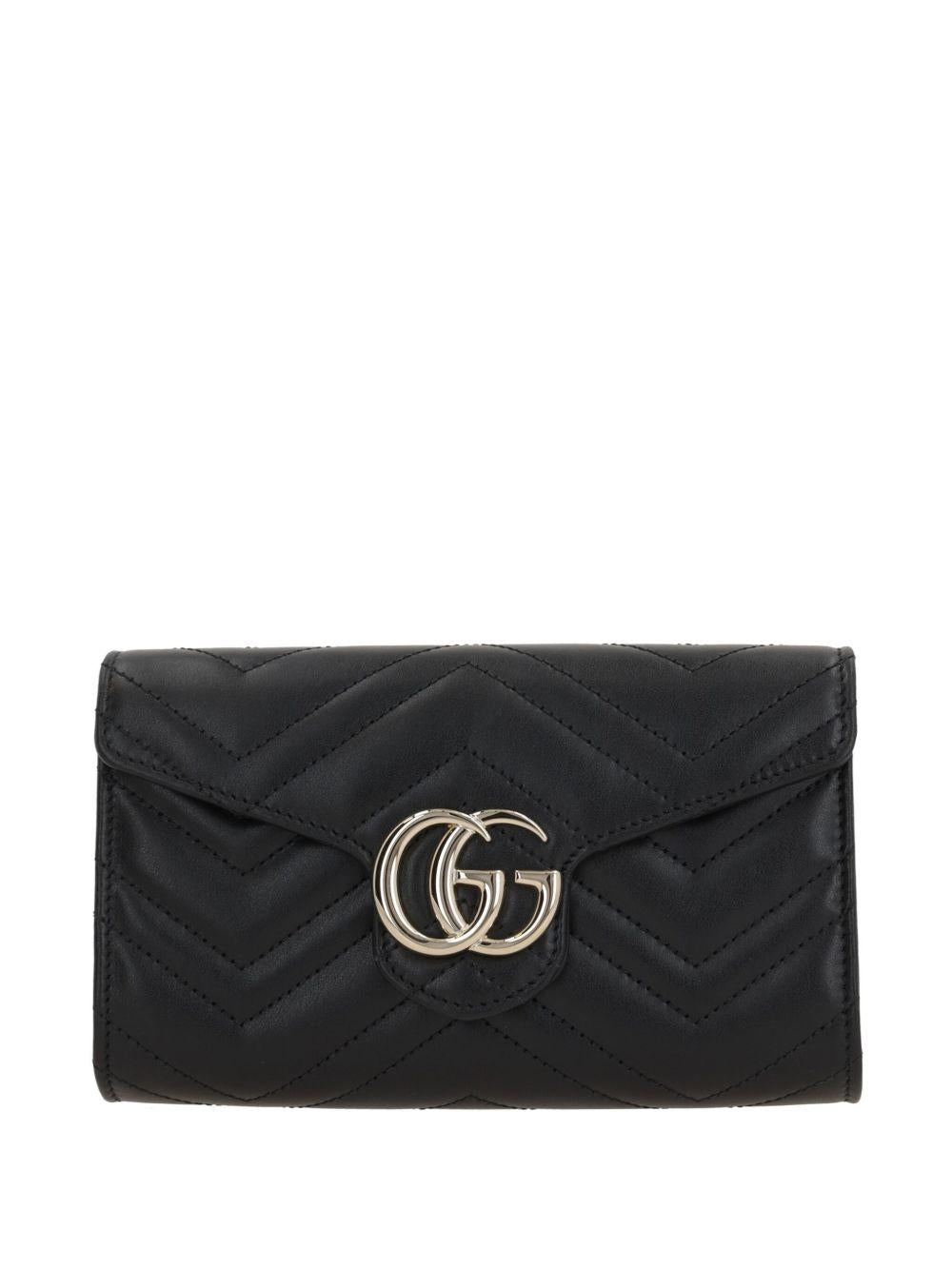 GG Marmont chain-strap mini bag<BR/><BR/> 837745 AAET81000 GUCCI 