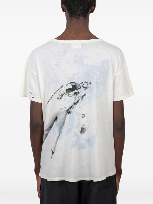 SHOW ME KANSAS T-SHIRT 01-0934 DIRTY WHITE ENFANTS RICHES DÉPRIMÉS 