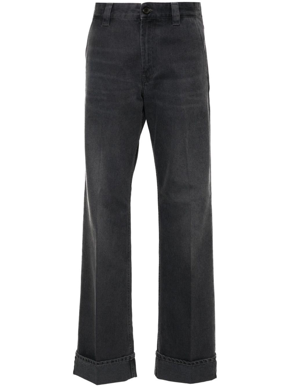 mid-rise straight-leg trousers MP1820 S OOO 15EFF0031 MIU MIU 