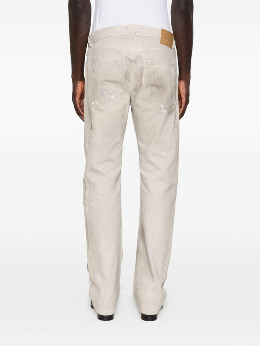 FLARE JEANS 05-0443 PAINT WHITE ENFANTS RICHES DÉPRIMÉS 
