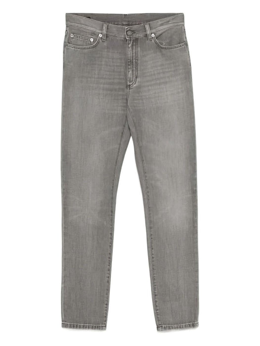 leather patch jeans<BR/><BR/> UGIH3A2 508004 ZEGNA 