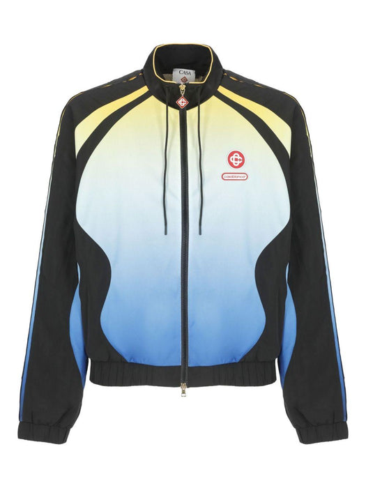 Gradient Windbreaker Jacket M-AW25-JK-450-01 BLACK GRADIENT CASABLANCA 