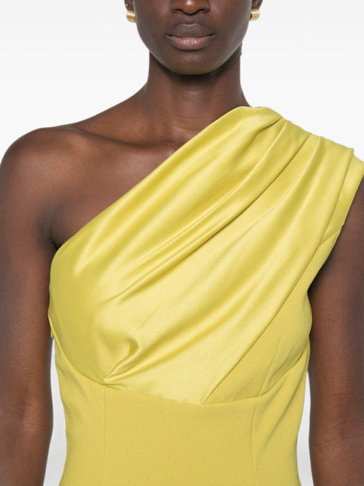 Gabriela Maxi Dres OS48013 CHARTREUSE #318 SOLACE LONDON 