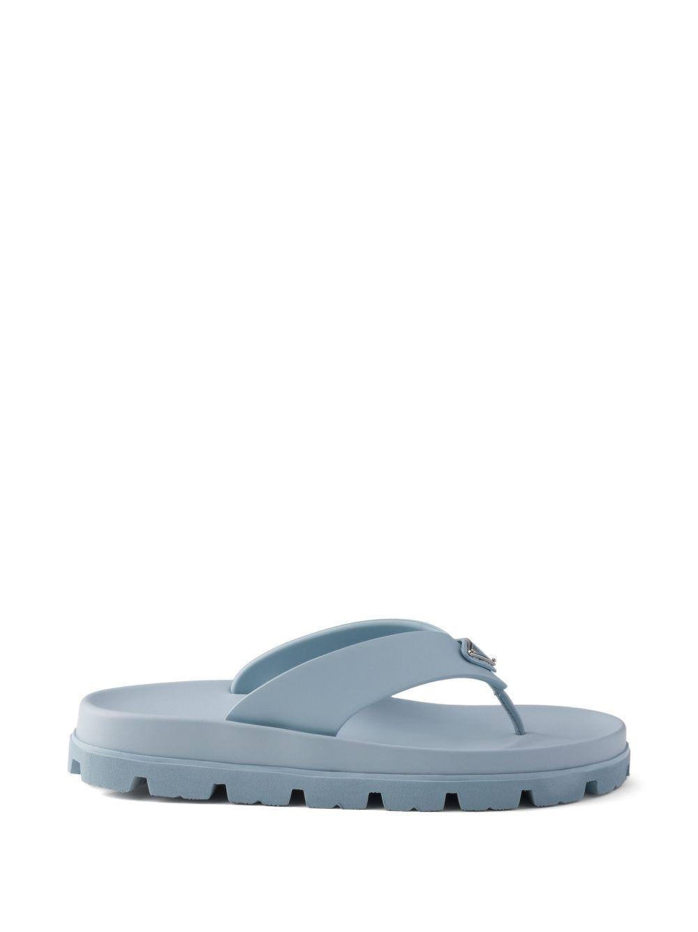 triangle flat sandals 1Y420N F 020 3LKKF0012 PRADA 