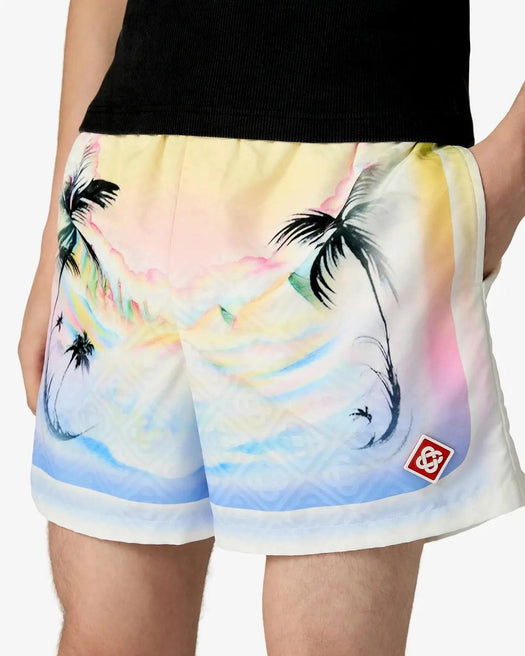 Multicolour Airspray Jacquard Swim Shorts M-PF26-TR-224-03  CASABLANCA 