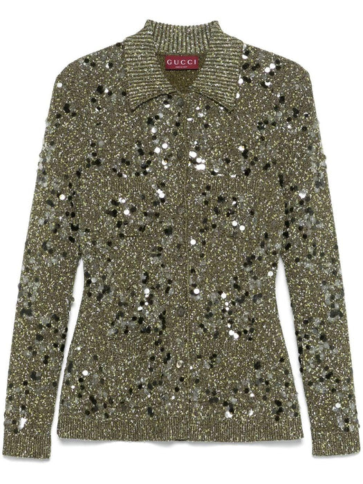 sequin-embellished cardigan 798149 XKD803254 GUCCI 