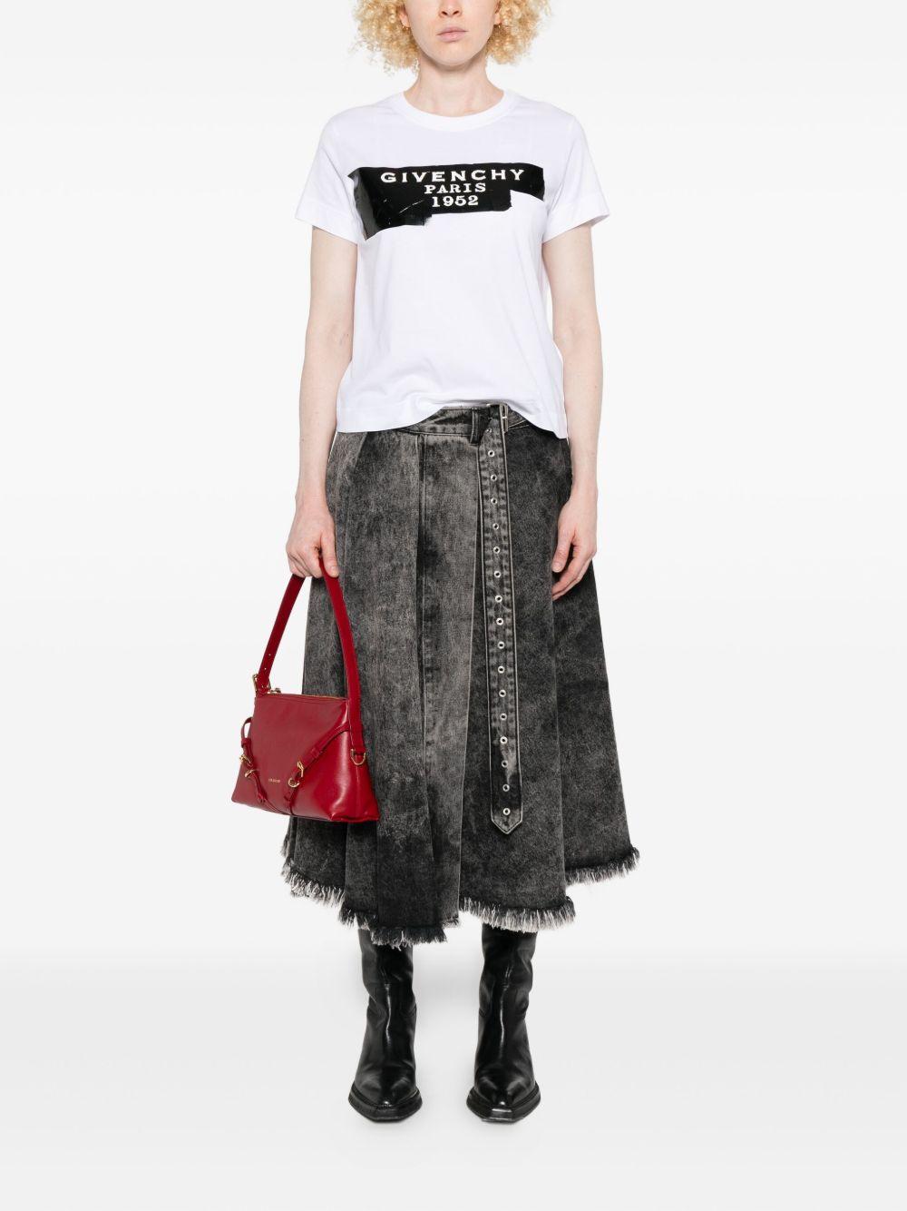graphic-print T-shirt BW70FJP78U100 100 GIVENCHY 