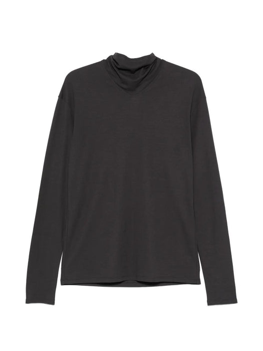 Tie-fastening T-shirt TS0049 LJ1025 BASALT GY006 LEMAIRE 