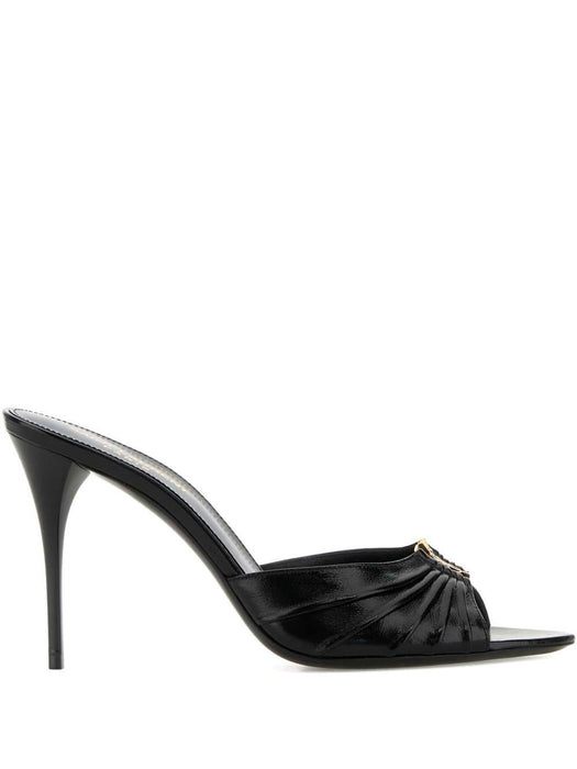 90mm Babylone mules<BR/><BR/> 799606 AAC4K1000 SAINT LAURENT 