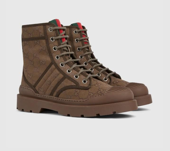 New Sherlin GG canvas ankle boots 847717 FAD7I2846 GUCCI 