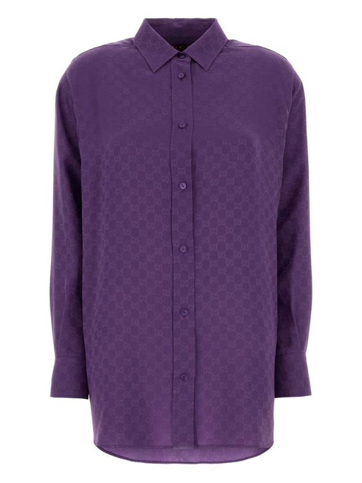 GG jacquard silk shirt 837168 Z7ATQ5007 GUCCI 