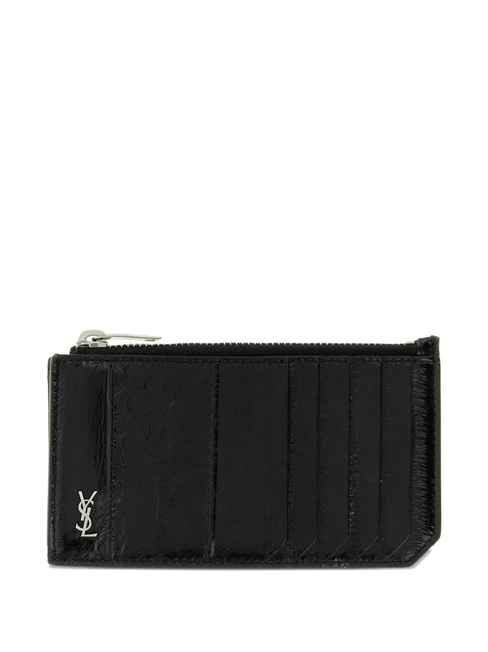 Zip-up card holder 847962 EABDD1000 SAINT LAURENT 