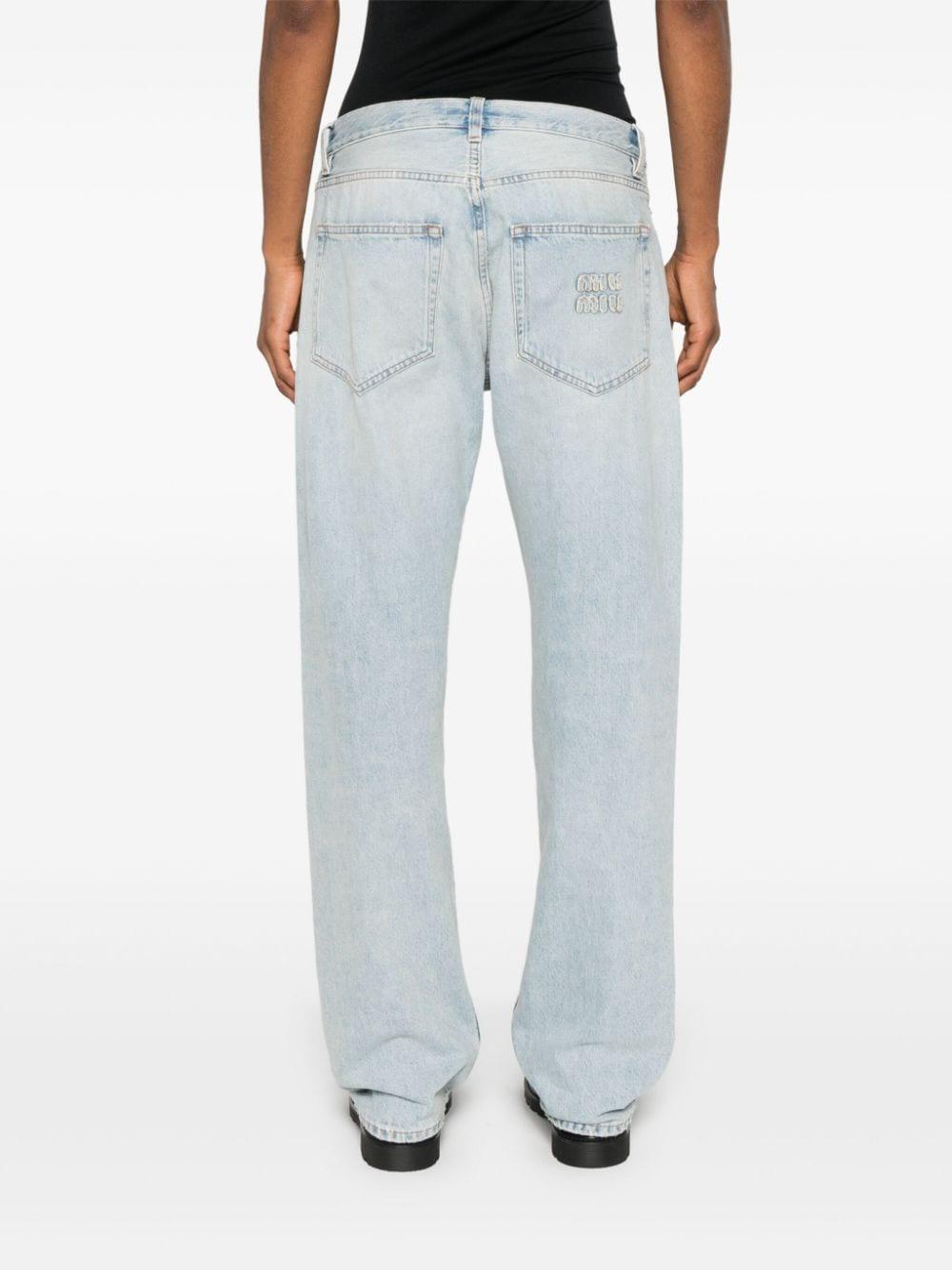 straight-leg jeans GWP503 S OOO 14QUF0013 MIU MIU 