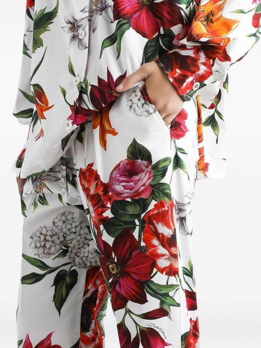 floral-print trousers FTDC3T HS5TQHA5PB DOLCE & GABBANA 