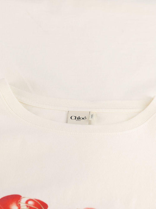 Cherry-print T-shirt CH26AJH41880 107 CHLOÉ 