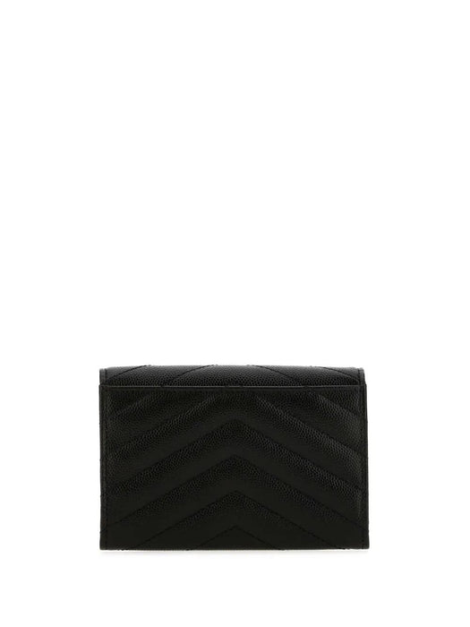 Cassandre Matelassé Small Envelope Wallet 414404 BOW011000 SAINT LAURENT 