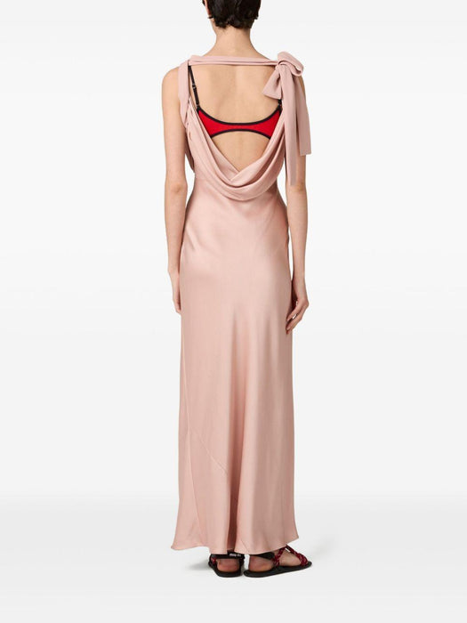 satin maxi dress MF5894 S OOO 1254F0924 MIU MIU 