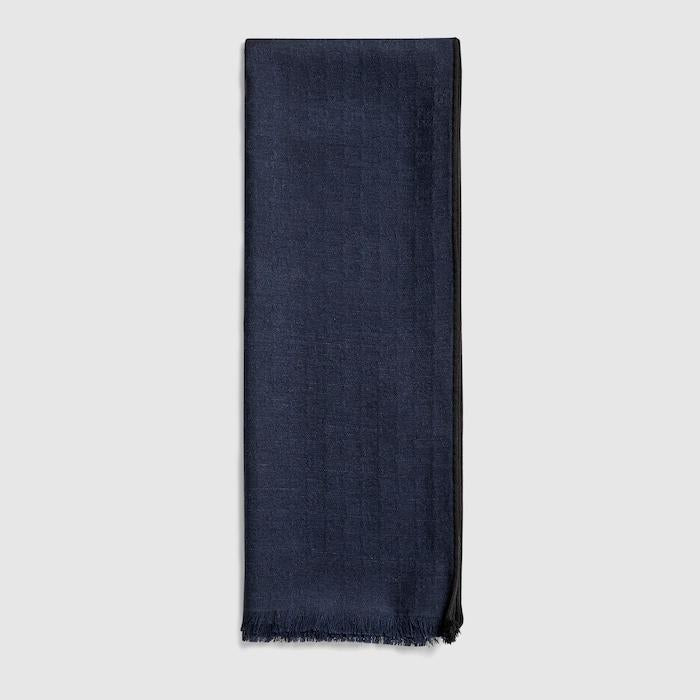GG wool silk jacquard stole 870543 4GAK34060 GUCCI 