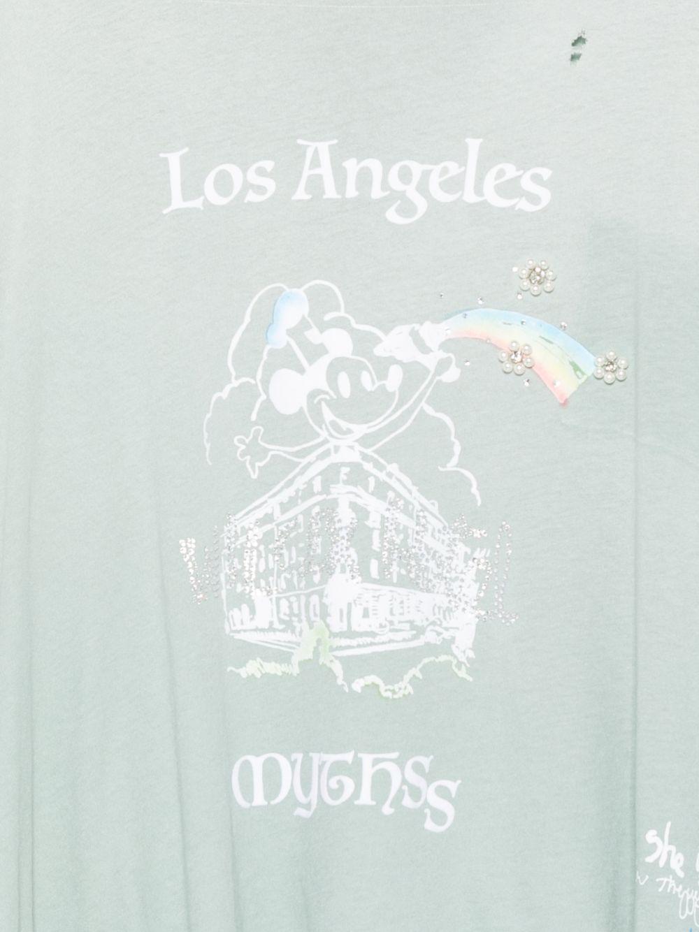 MYTHSS TEE 2U002Q1010TEA TEAL PALY HOLLYWOOD 