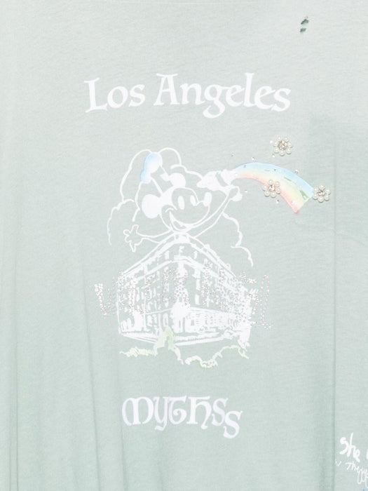 MYTHSS TEE 2U002Q1010TEA TEAL PALY HOLLYWOOD 
