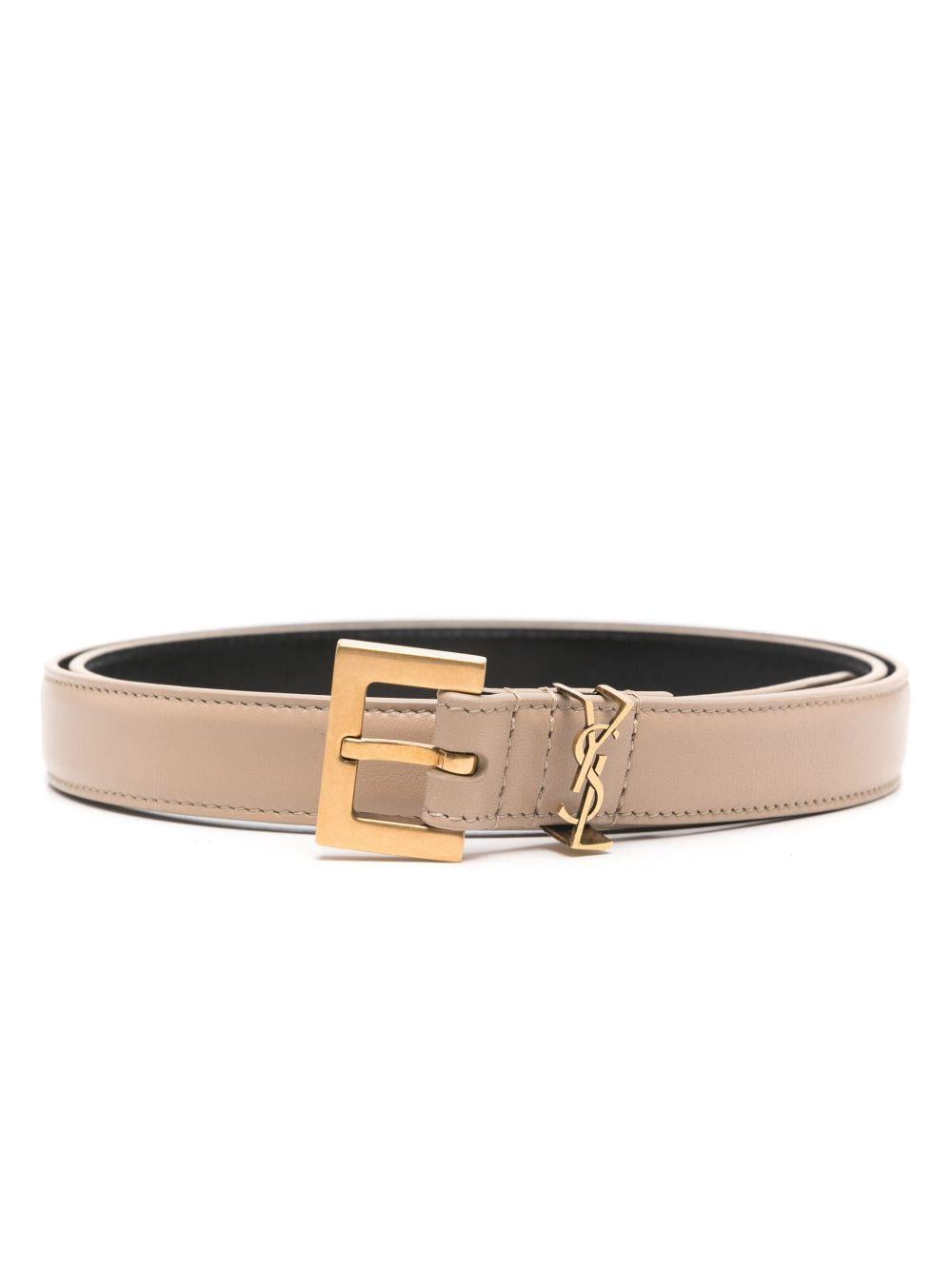 Cassandre leather belt 554465 BOO0W2721 SAINT LAURENT 