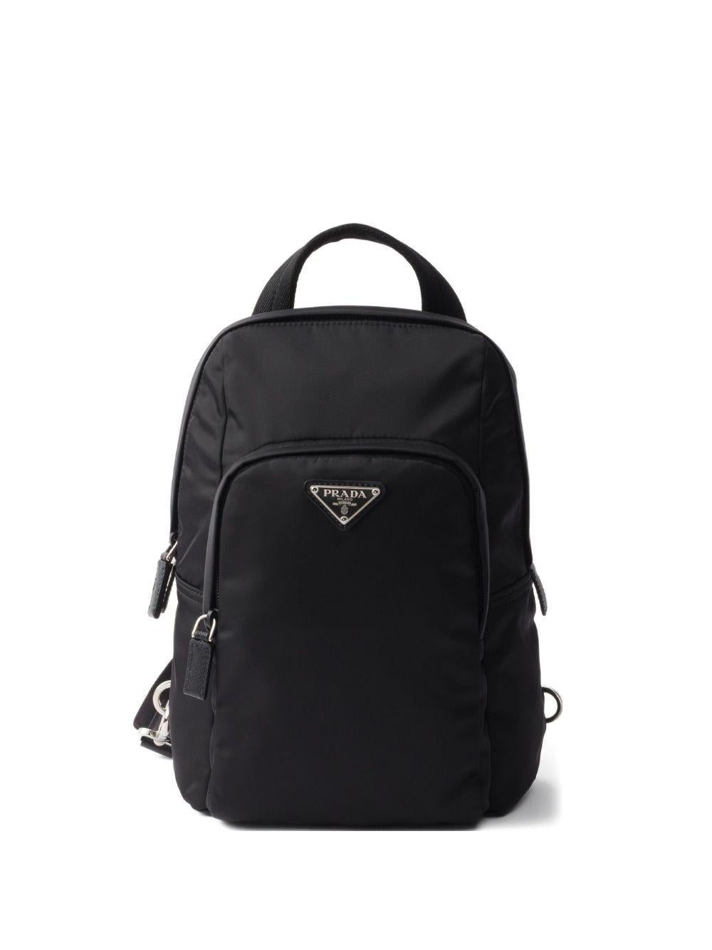 triangle-logo backpack 2VZ116 V OOO 2DMGF0002 PRADA 