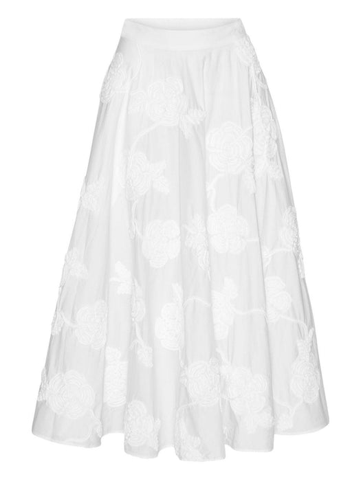 floral-embroidered midi skirt 114557400 400 ROTATE 