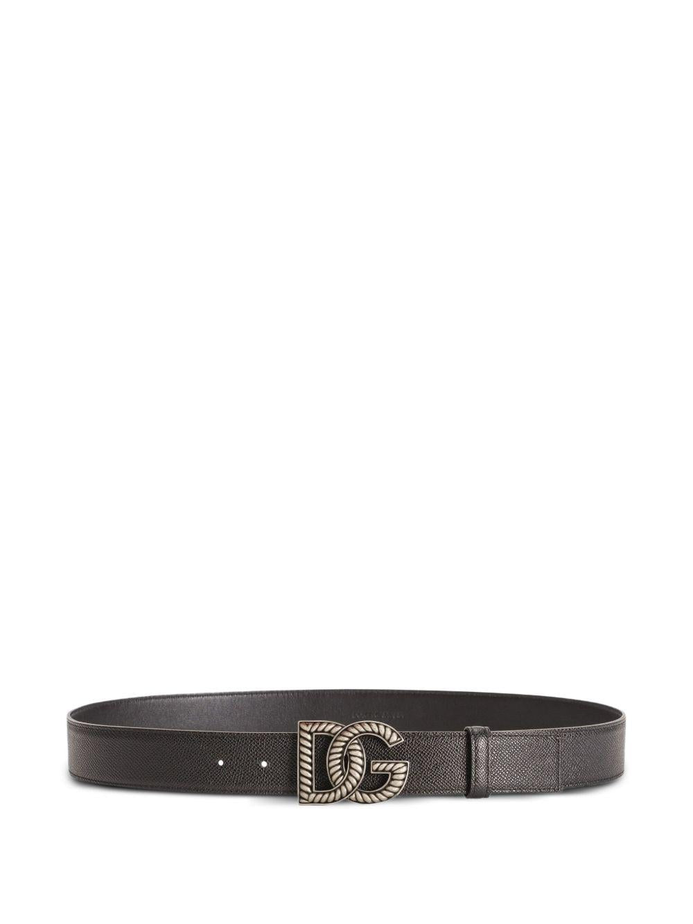 Alpine logo-buckle belt<BR/><BR/> BC4942 AG6518B956 DOLCE & GABBANA 