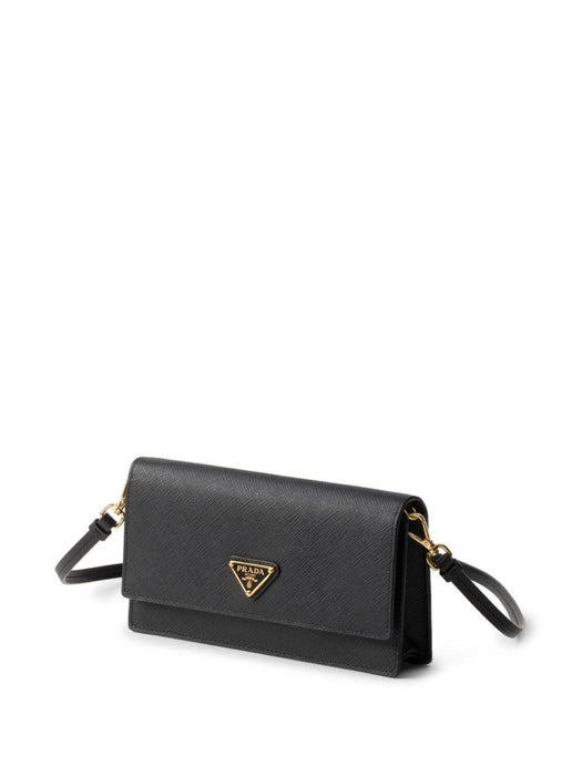 triangle-logo leather mini bag 1NF059 2DB3F0002 PRADA 