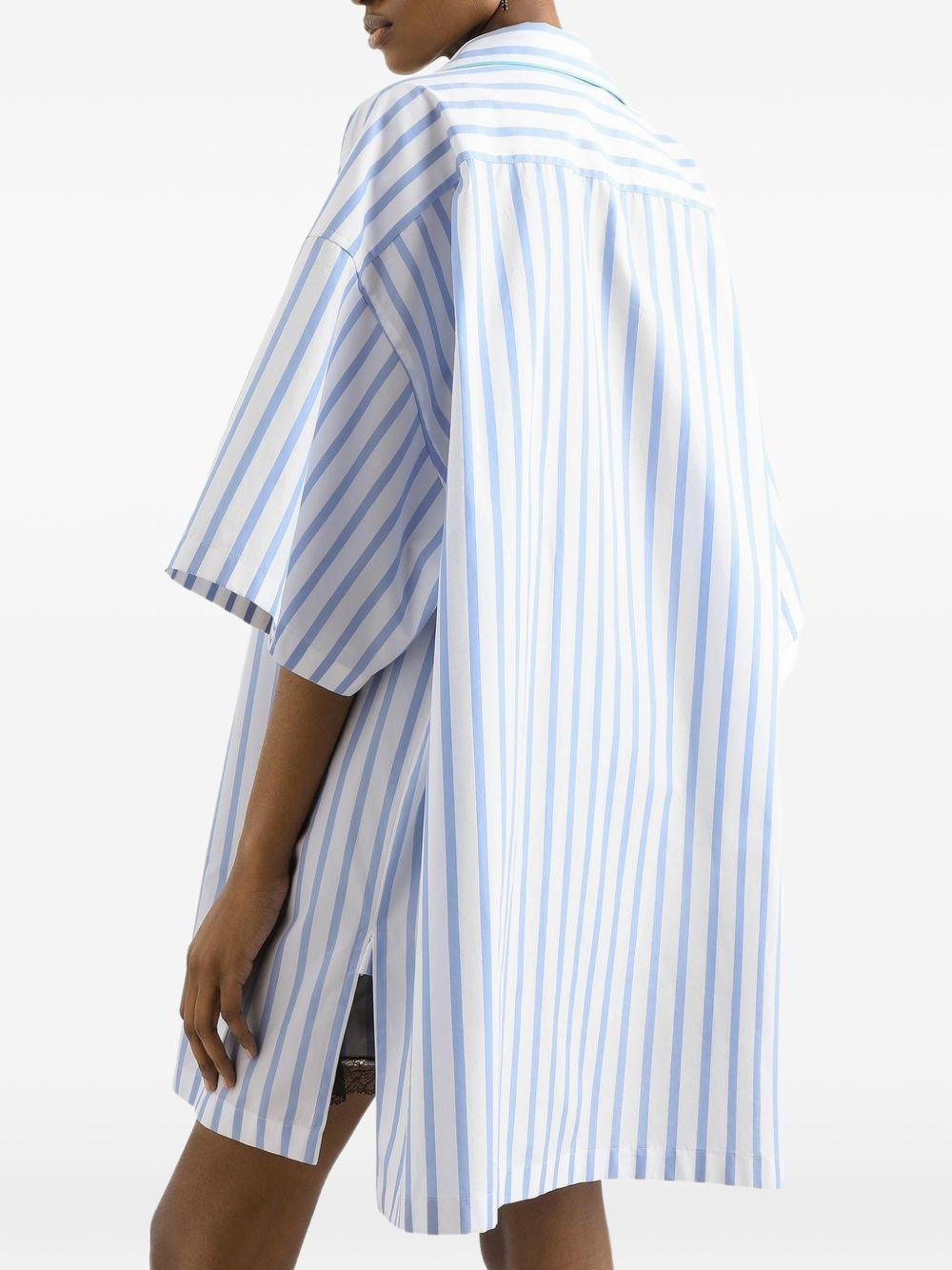 chest-pocket striped shirt F5U31T FR52WS8051 DOLCE & GABBANA 