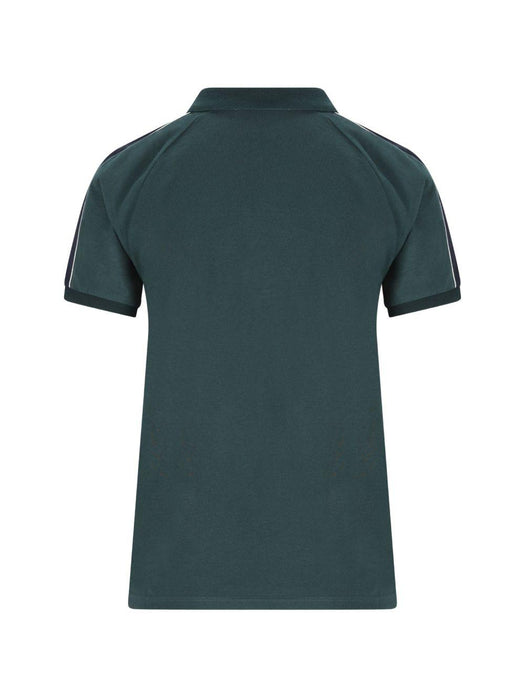 Bottle Green Cotton Polo Shirt MJNA19 S OOO 182DF0R3V MIU MIU 