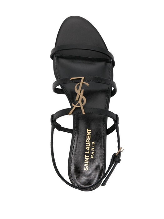 New Cassandra flat sandals<BR/><BR/> 777348 BDATT1000 SAINT LAURENT 