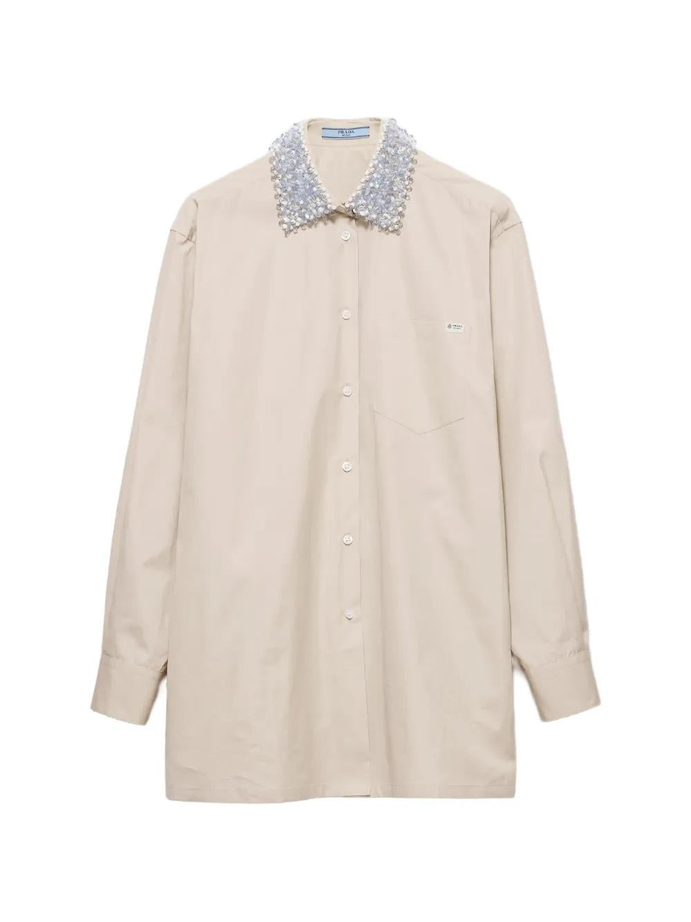 Poplin Shirt P453JR S OOO 1XV2F0F24 PRADA 