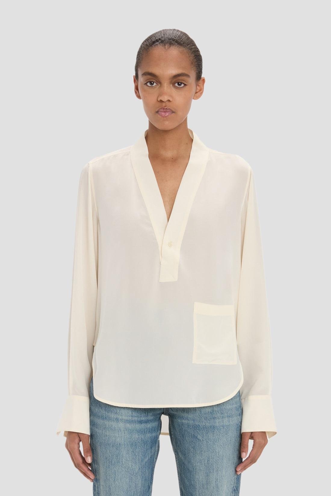 V-Neck Blouse 1326WSH007339B 3 VICTORIA BECKHAM 
