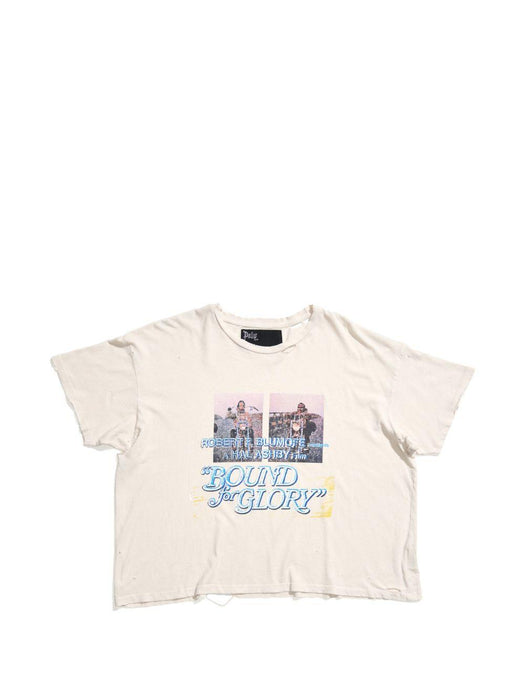 BOUND FOR GLORY TEE 2U001Q1010VWT VINTAGE CREAM PALY HOLLYWOOD 