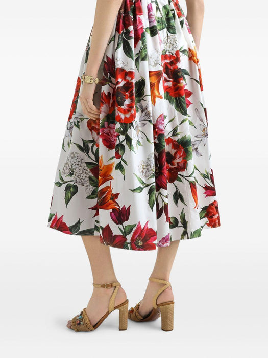 floral-print midi dress F6TZTT HS5TQHA5PB DOLCE & GABBANA 